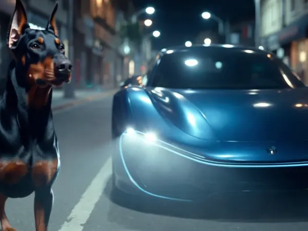 McLaren commercial – night